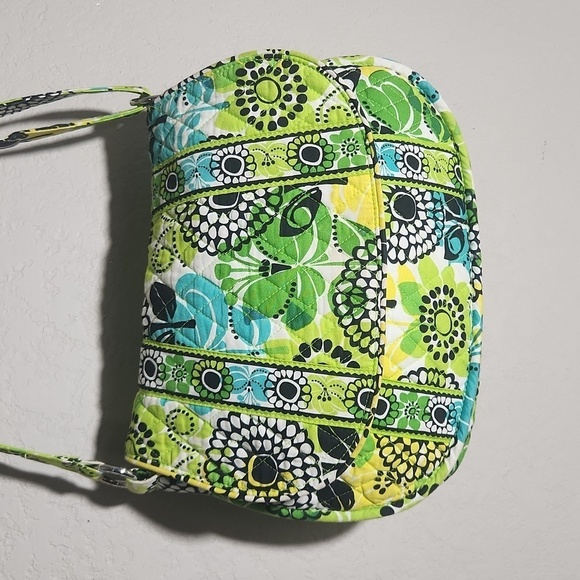 Vera Bradley Womens Crossbody Purse Saddle Up bag Lime's Up retired print - Picture 3 of 16